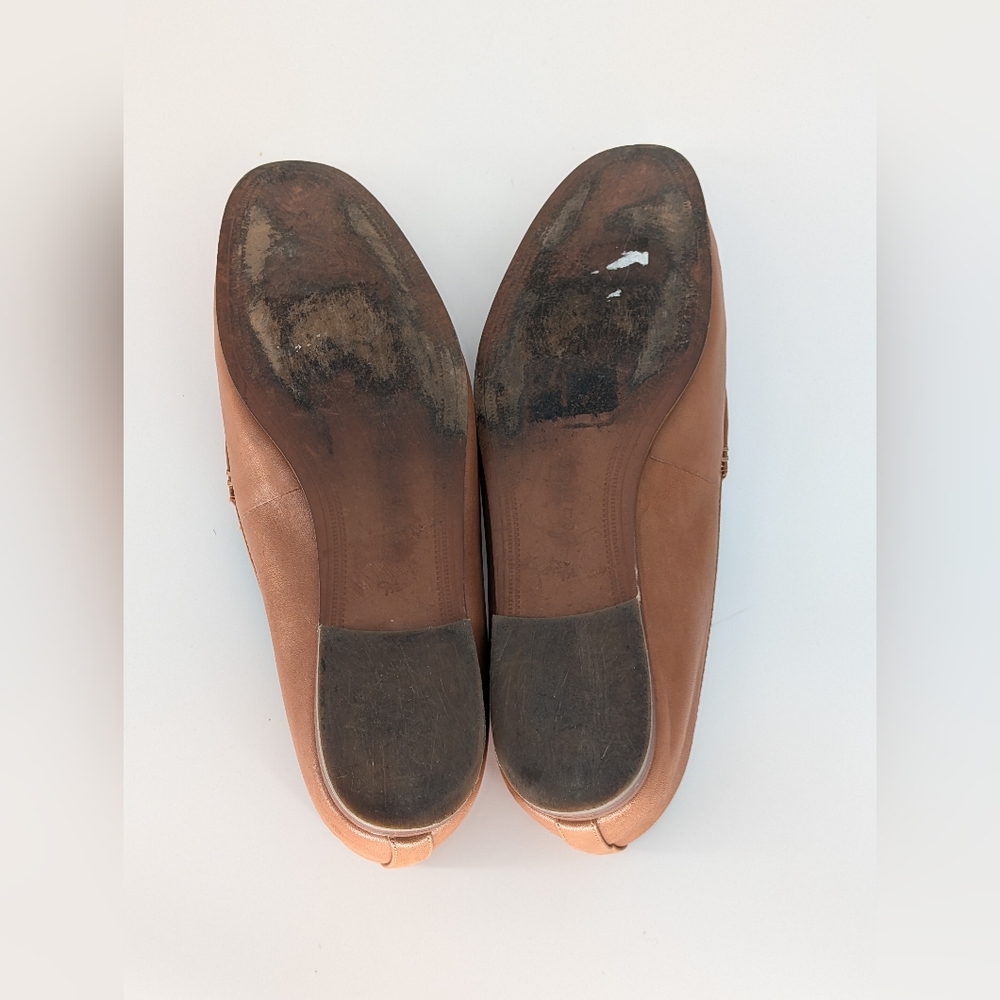 Sam Edelman Luce Horsebit Loafer Flats | Size 9.5 | Tan Cognac Leather - Picture 12 of 16